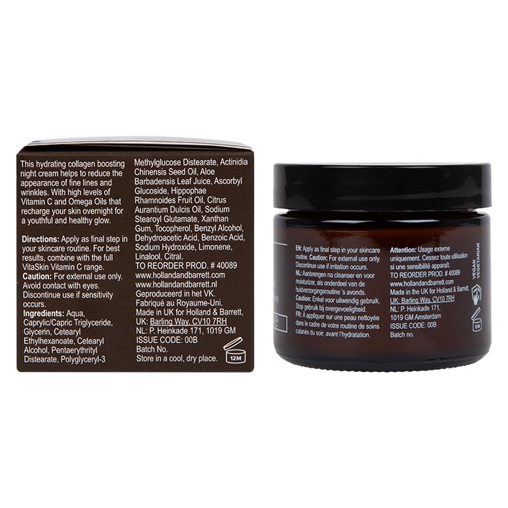 Vitaskin Vitamin C Collagen Boosting Night Cream